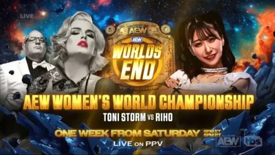 AEW Women's World Title Match Set For Worlds End Cultaholic Wrestling